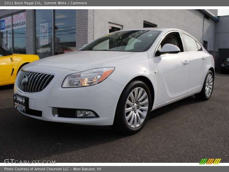 Summit White / Cashmere 2011 Buick Regal CXL