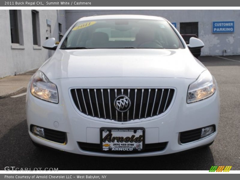 Summit White / Cashmere 2011 Buick Regal CXL