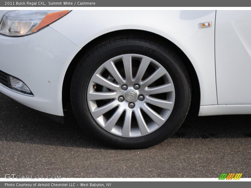 Summit White / Cashmere 2011 Buick Regal CXL