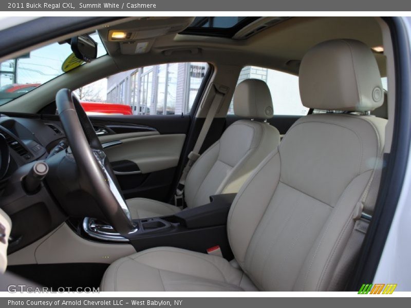 Summit White / Cashmere 2011 Buick Regal CXL