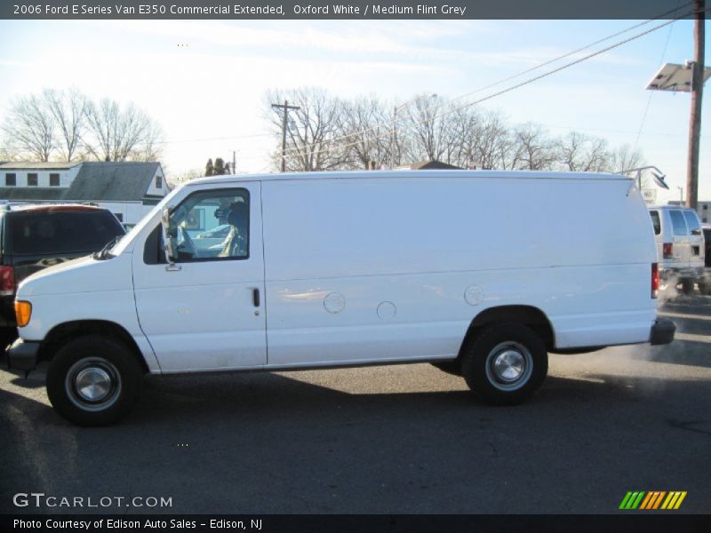 Oxford White / Medium Flint Grey 2006 Ford E Series Van E350 Commercial Extended