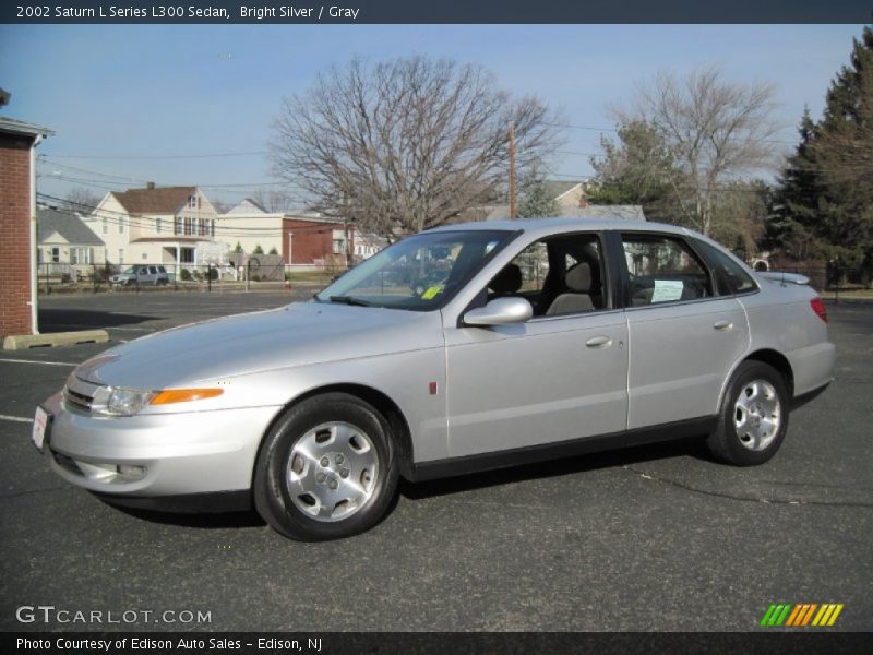 Bright Silver / Gray 2002 Saturn L Series L300 Sedan