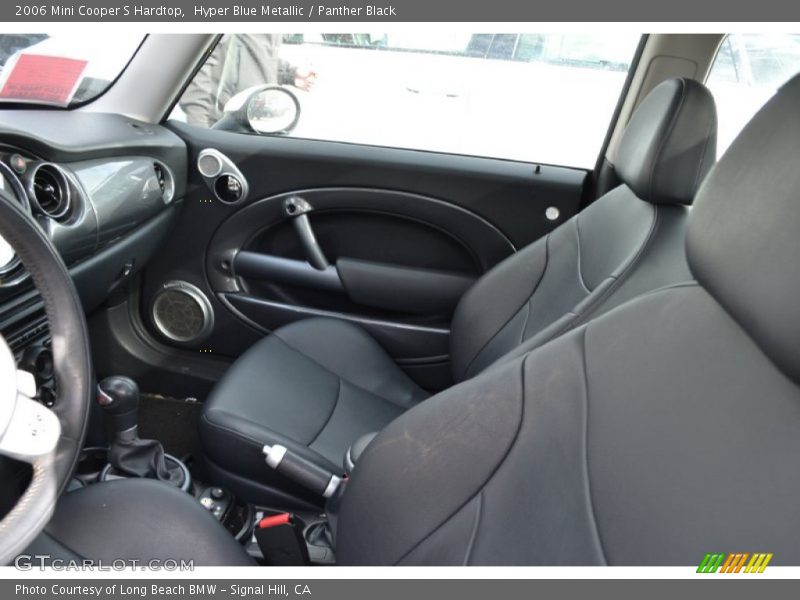 Hyper Blue Metallic / Panther Black 2006 Mini Cooper S Hardtop