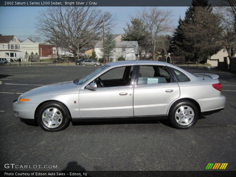 Bright Silver / Gray 2002 Saturn L Series L300 Sedan