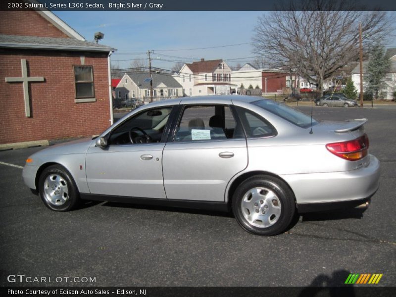 Bright Silver / Gray 2002 Saturn L Series L300 Sedan