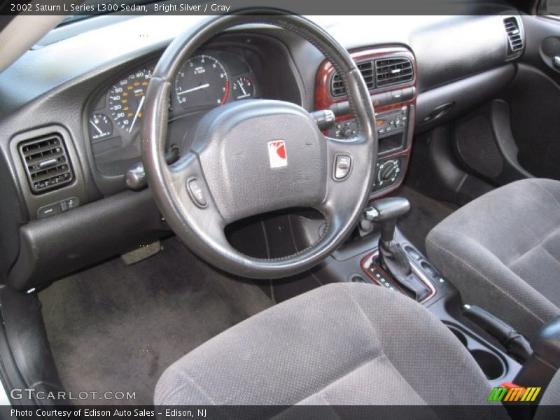 Bright Silver / Gray 2002 Saturn L Series L300 Sedan