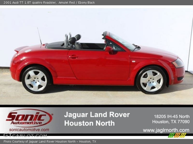 Amulet Red / Ebony Black 2001 Audi TT 1.8T quattro Roadster