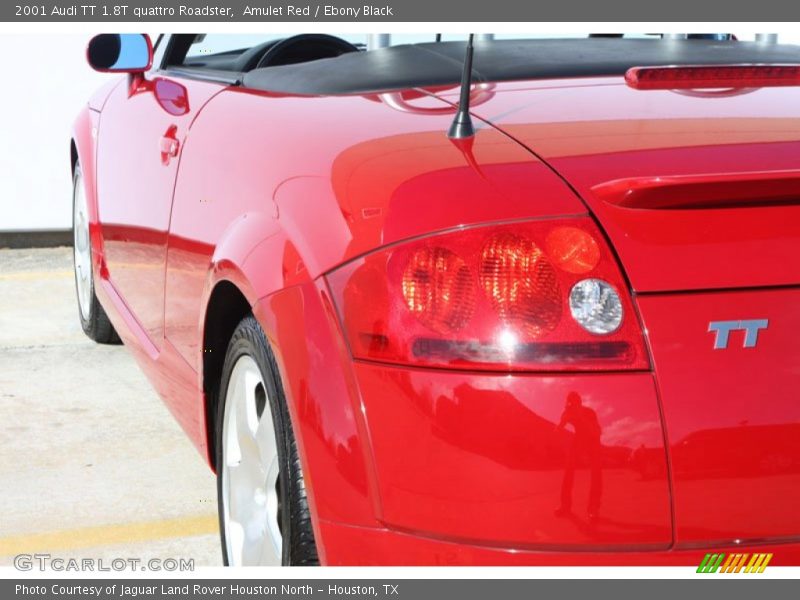 Amulet Red / Ebony Black 2001 Audi TT 1.8T quattro Roadster