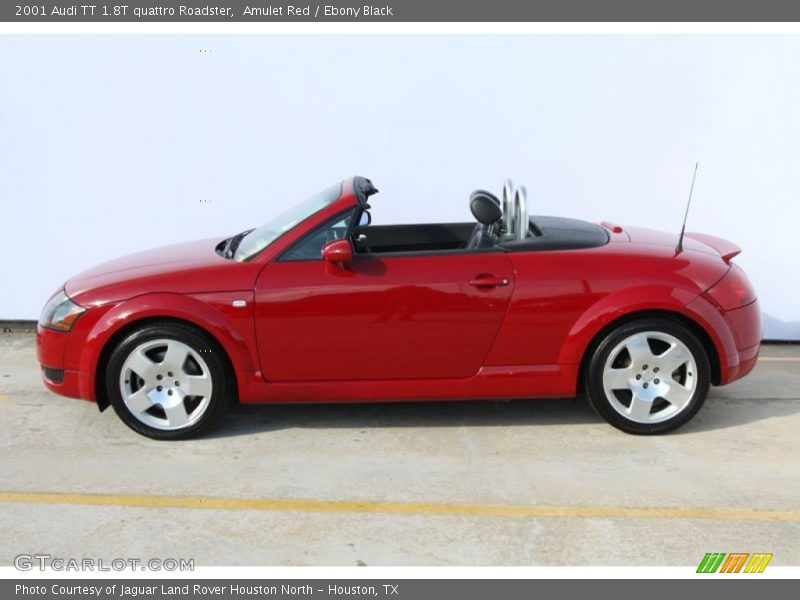 Amulet Red / Ebony Black 2001 Audi TT 1.8T quattro Roadster
