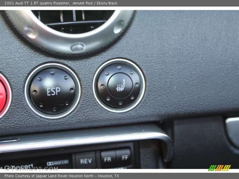 Amulet Red / Ebony Black 2001 Audi TT 1.8T quattro Roadster