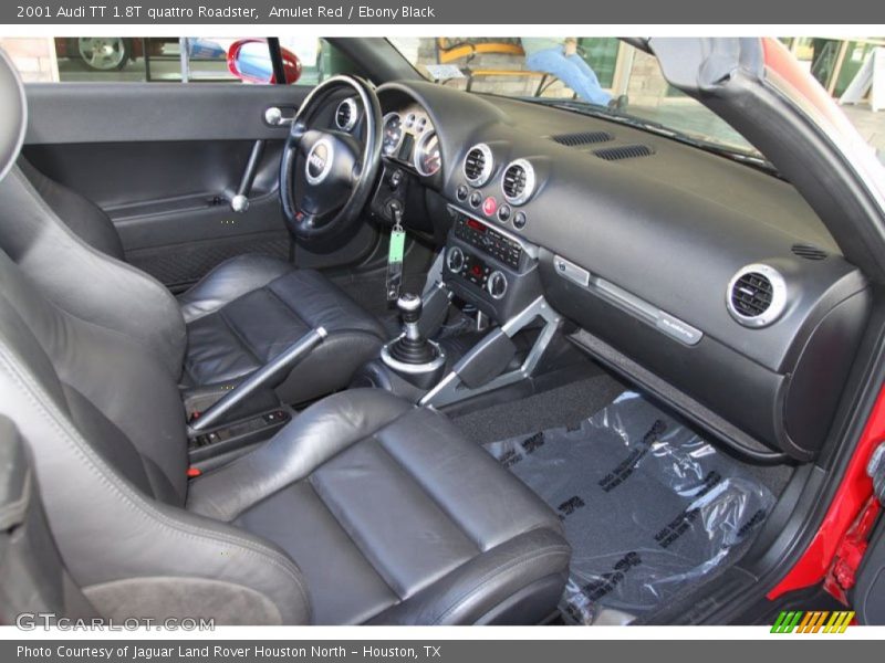  2001 TT 1.8T quattro Roadster Ebony Black Interior