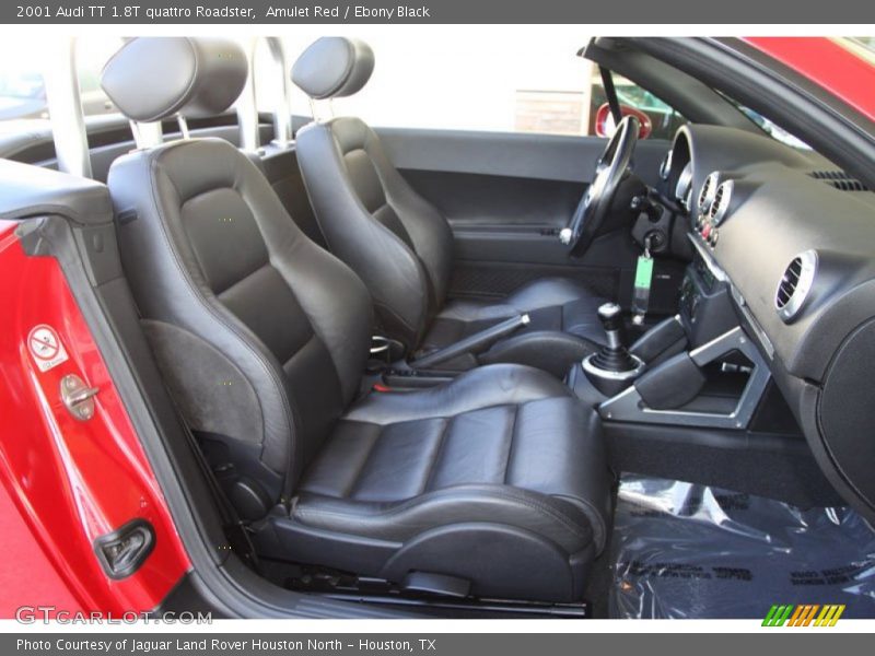  2001 TT 1.8T quattro Roadster Ebony Black Interior