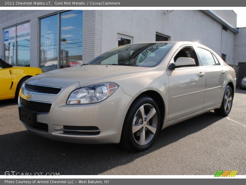 Gold Mist Metallic / Cocoa/Cashmere 2011 Chevrolet Malibu LT