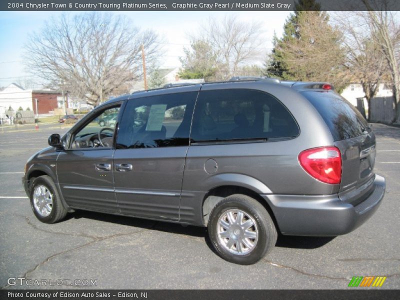 Graphite Gray Pearl / Medium Slate Gray 2004 Chrysler Town & Country Touring Platinum Series