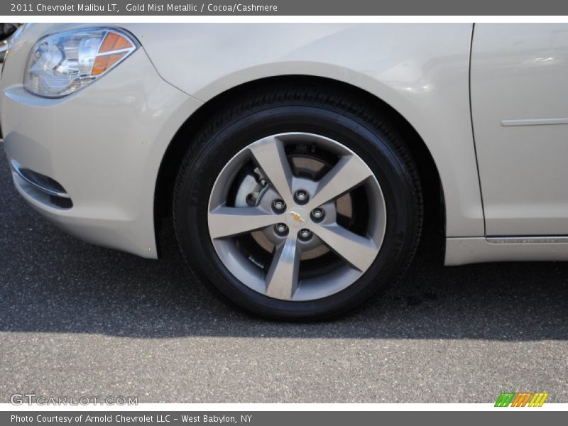 Gold Mist Metallic / Cocoa/Cashmere 2011 Chevrolet Malibu LT