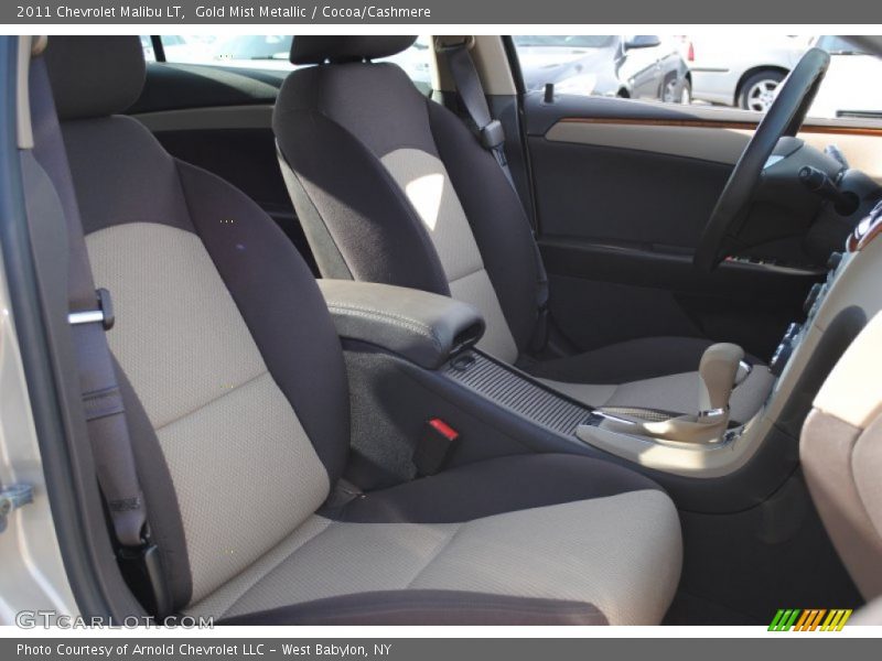 Gold Mist Metallic / Cocoa/Cashmere 2011 Chevrolet Malibu LT
