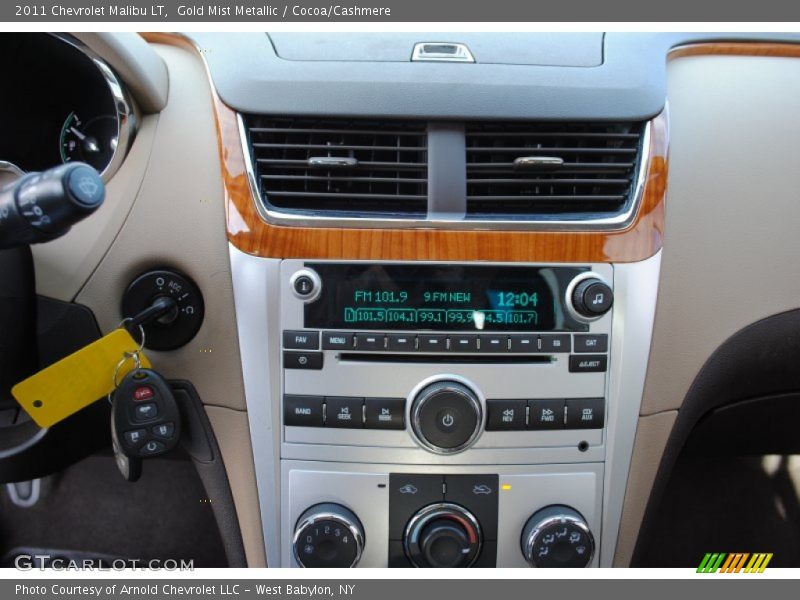 Gold Mist Metallic / Cocoa/Cashmere 2011 Chevrolet Malibu LT