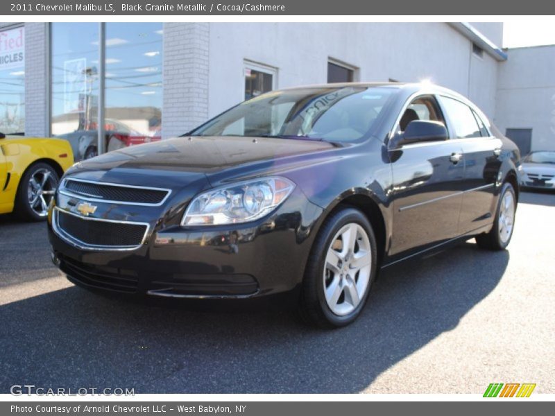 Black Granite Metallic / Cocoa/Cashmere 2011 Chevrolet Malibu LS