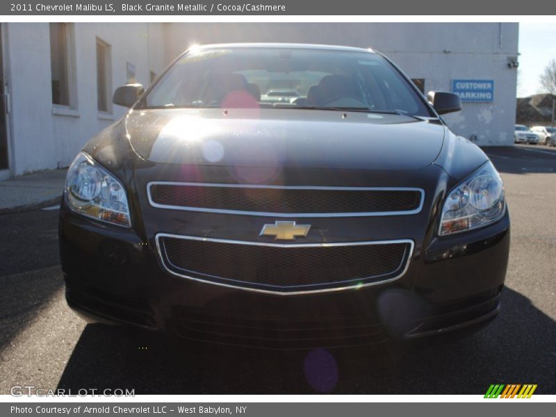 Black Granite Metallic / Cocoa/Cashmere 2011 Chevrolet Malibu LS