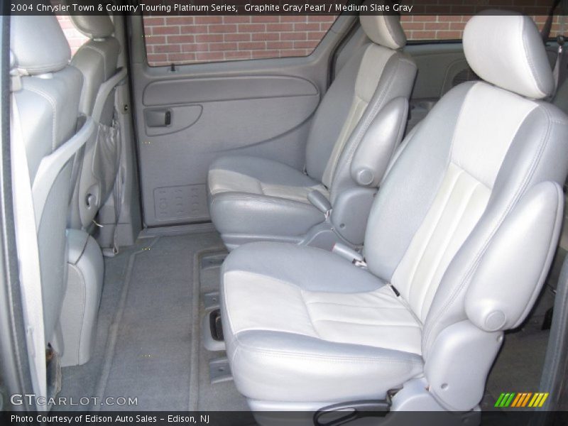 Graphite Gray Pearl / Medium Slate Gray 2004 Chrysler Town & Country Touring Platinum Series