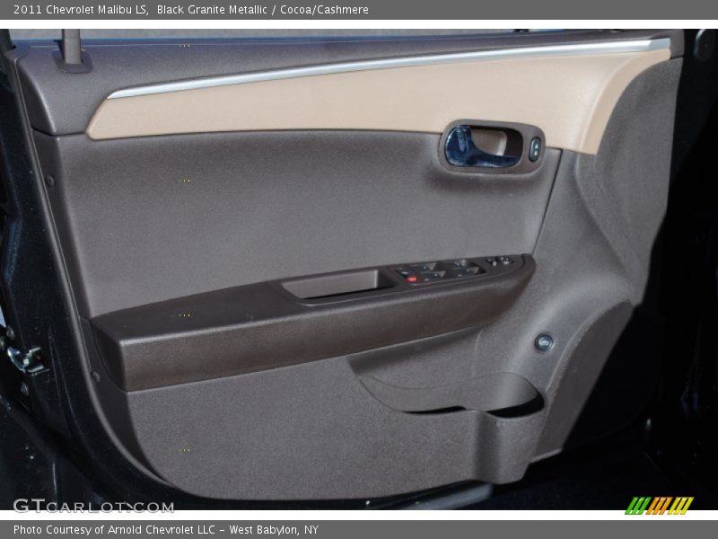 Black Granite Metallic / Cocoa/Cashmere 2011 Chevrolet Malibu LS
