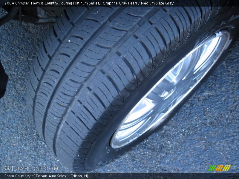Graphite Gray Pearl / Medium Slate Gray 2004 Chrysler Town & Country Touring Platinum Series