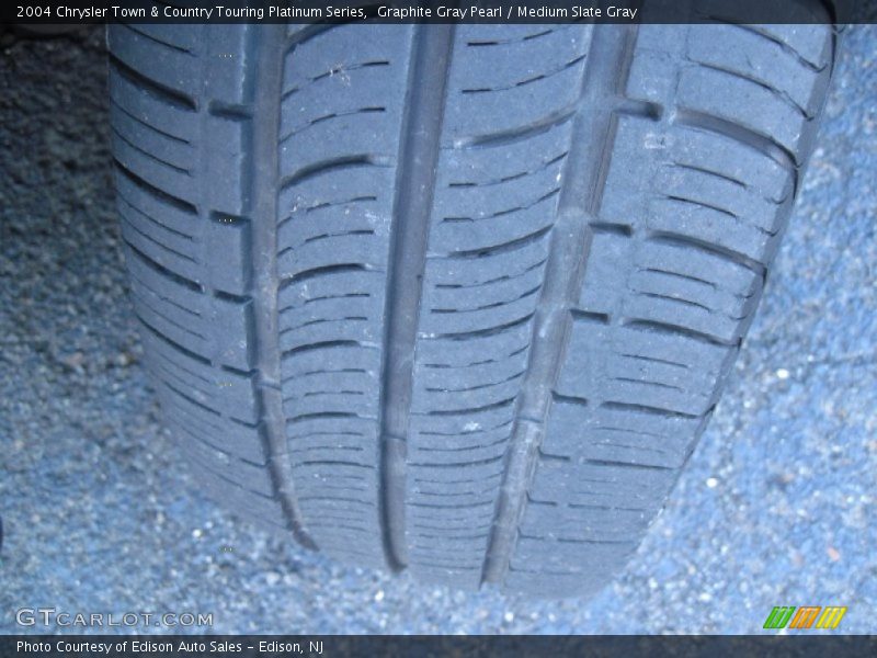 Graphite Gray Pearl / Medium Slate Gray 2004 Chrysler Town & Country Touring Platinum Series