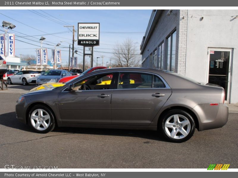 Mocha Steel Metallic / Cocoa/Cashmere 2011 Chevrolet Malibu LS