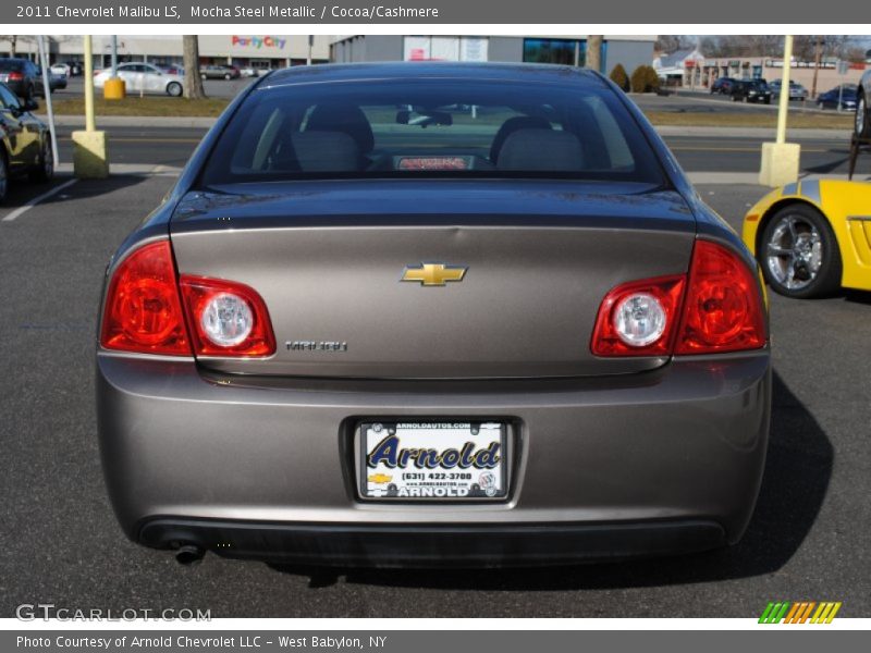 Mocha Steel Metallic / Cocoa/Cashmere 2011 Chevrolet Malibu LS
