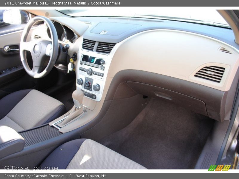 Mocha Steel Metallic / Cocoa/Cashmere 2011 Chevrolet Malibu LS