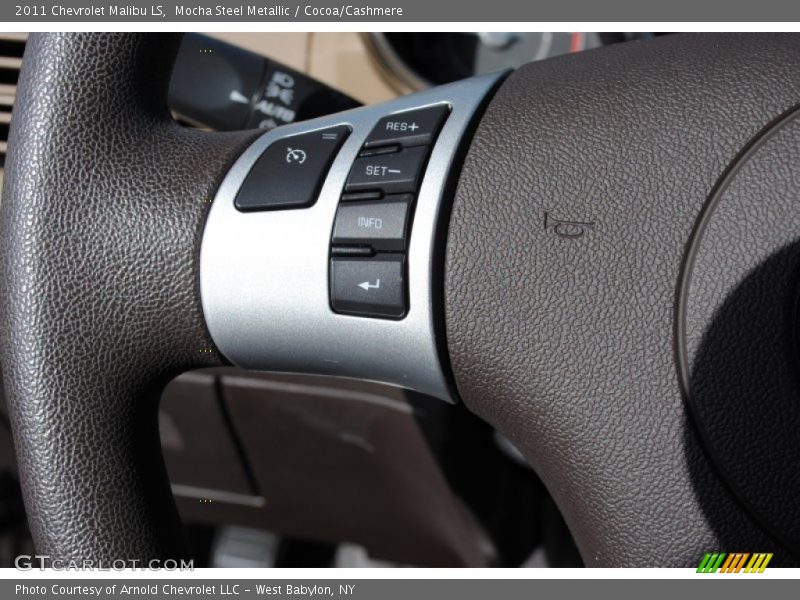 Mocha Steel Metallic / Cocoa/Cashmere 2011 Chevrolet Malibu LS