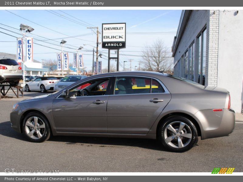 Mocha Steel Metallic / Ebony 2011 Chevrolet Malibu LT