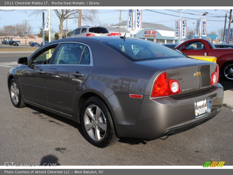 Mocha Steel Metallic / Ebony 2011 Chevrolet Malibu LT