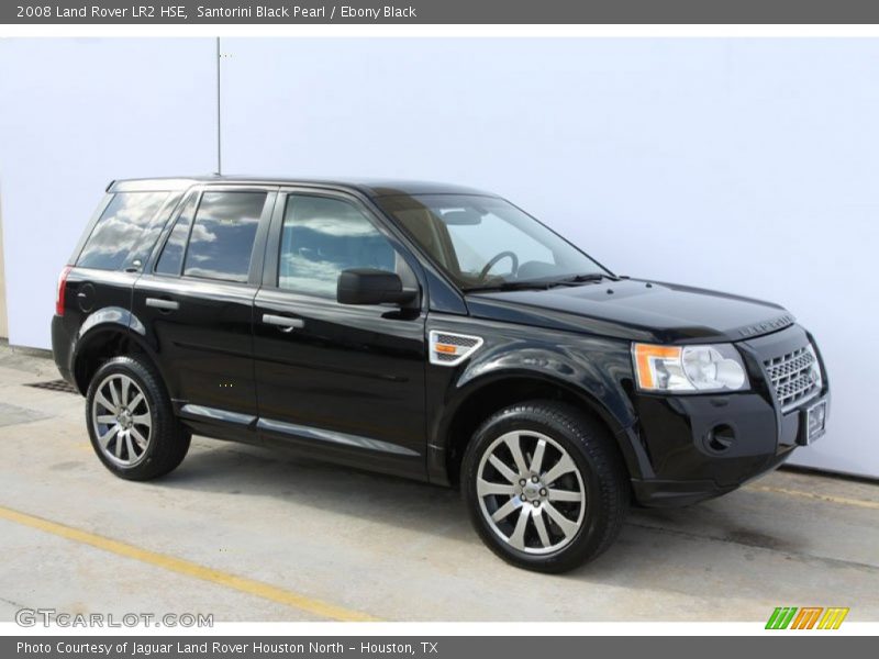 Santorini Black Pearl / Ebony Black 2008 Land Rover LR2 HSE