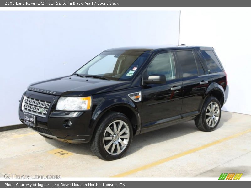 Santorini Black Pearl / Ebony Black 2008 Land Rover LR2 HSE