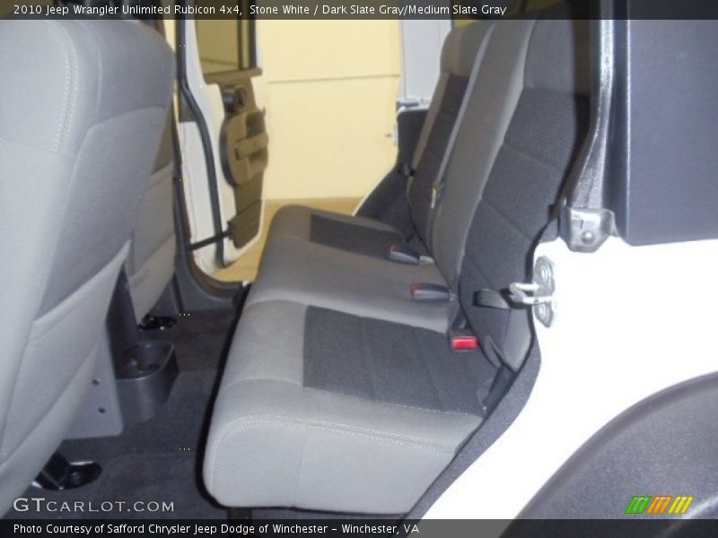 Stone White / Dark Slate Gray/Medium Slate Gray 2010 Jeep Wrangler Unlimited Rubicon 4x4