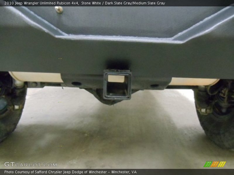 Stone White / Dark Slate Gray/Medium Slate Gray 2010 Jeep Wrangler Unlimited Rubicon 4x4