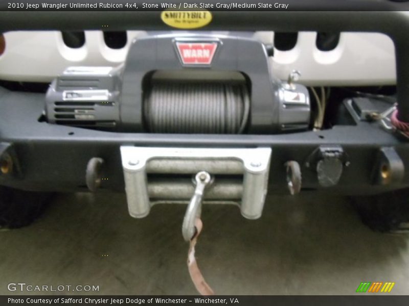 Stone White / Dark Slate Gray/Medium Slate Gray 2010 Jeep Wrangler Unlimited Rubicon 4x4