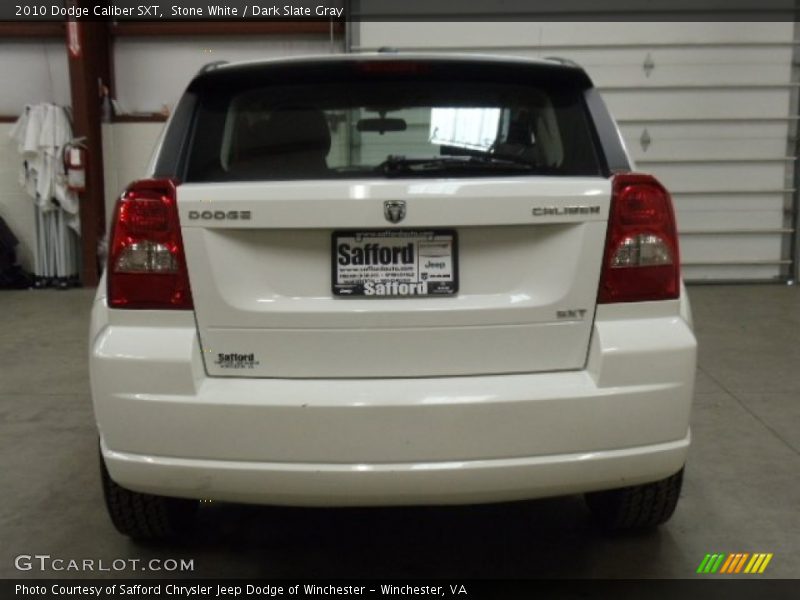 Stone White / Dark Slate Gray 2010 Dodge Caliber SXT