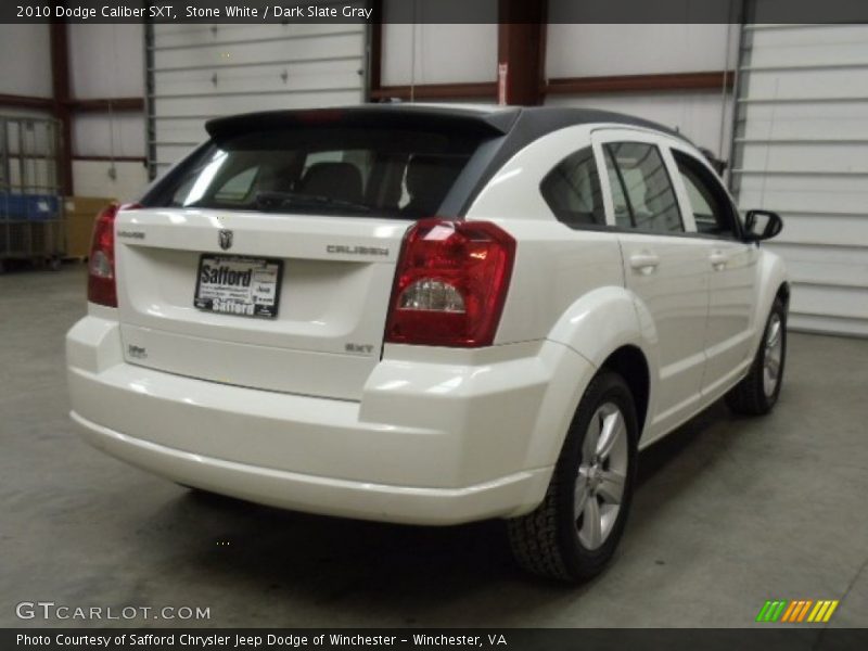 Stone White / Dark Slate Gray 2010 Dodge Caliber SXT