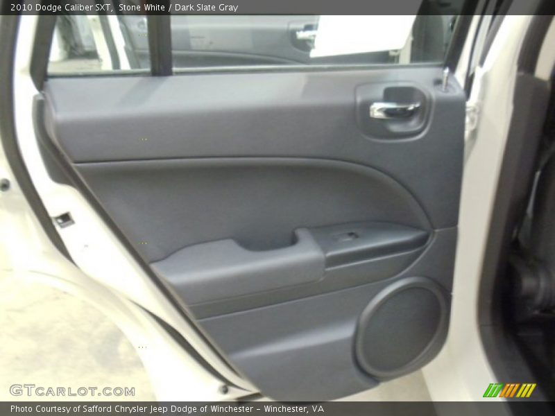 Stone White / Dark Slate Gray 2010 Dodge Caliber SXT