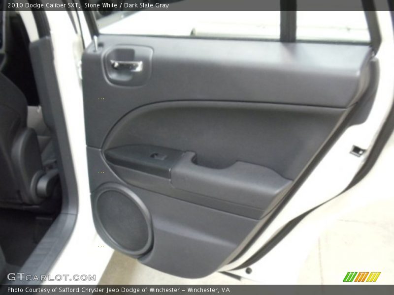 Stone White / Dark Slate Gray 2010 Dodge Caliber SXT