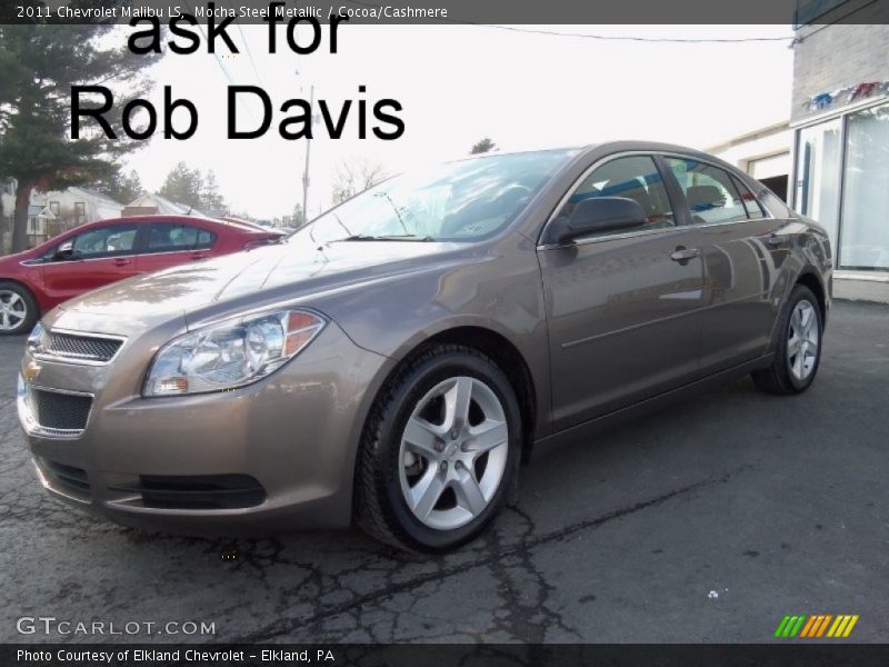 Mocha Steel Metallic / Cocoa/Cashmere 2011 Chevrolet Malibu LS