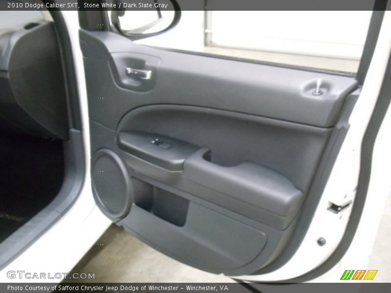 Stone White / Dark Slate Gray 2010 Dodge Caliber SXT