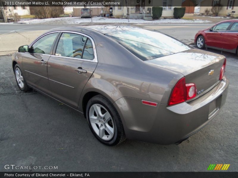 Mocha Steel Metallic / Cocoa/Cashmere 2011 Chevrolet Malibu LS
