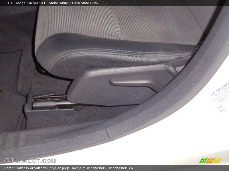 Stone White / Dark Slate Gray 2010 Dodge Caliber SXT
