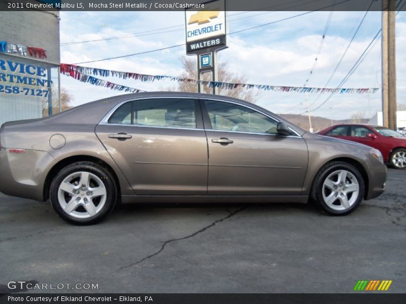 Mocha Steel Metallic / Cocoa/Cashmere 2011 Chevrolet Malibu LS