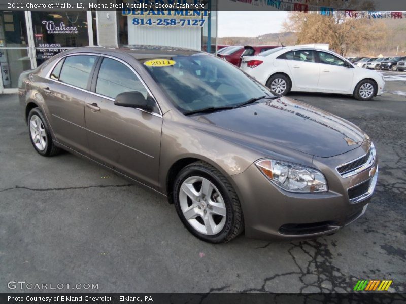Mocha Steel Metallic / Cocoa/Cashmere 2011 Chevrolet Malibu LS