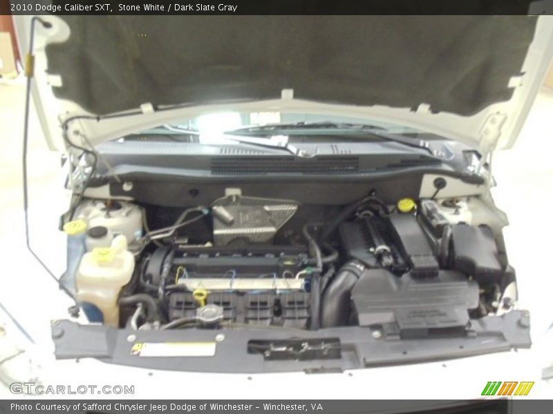 Stone White / Dark Slate Gray 2010 Dodge Caliber SXT