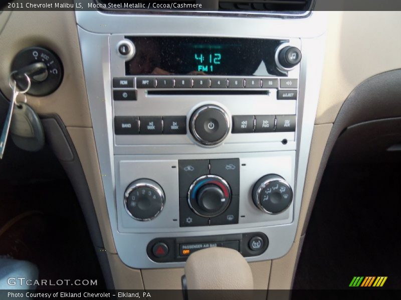 Controls of 2011 Malibu LS